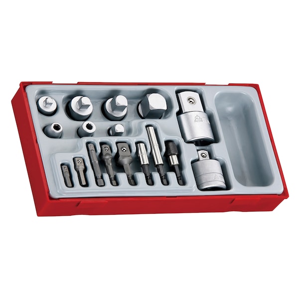 TTADP17 - 17Pc Adaptor Set for 1/4, 3/8, 1/2 and 3/4"